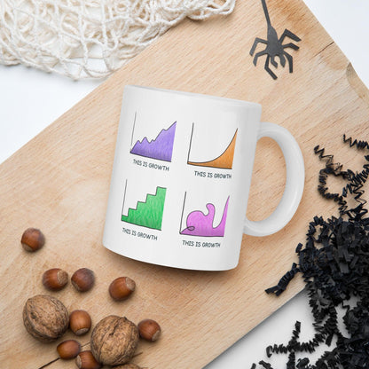 This Is Growth Glossy Mug