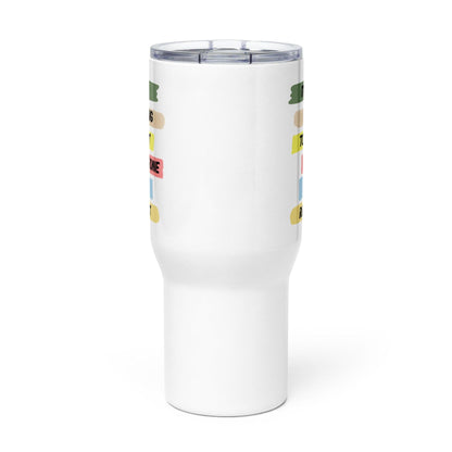 It Costs Nothing To Treat Someone With Respect Printed Travel Mugs