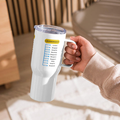 Dynamic Leadership Actions Printed Travel Mug