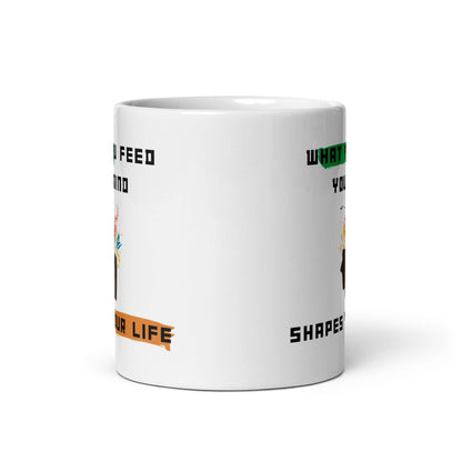 Mindful Living Inspirational Ceramic Mug