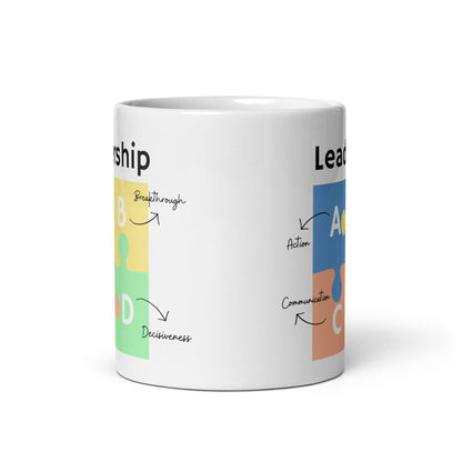 Leadership Puzzle Inspirational Printed Mug