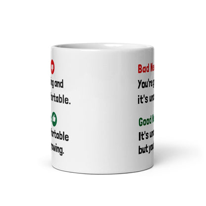 Personal Growth Dual Message Ceramic Mug