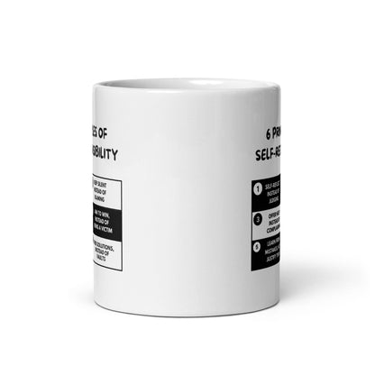 Self Responsibility Quote Printed Mug