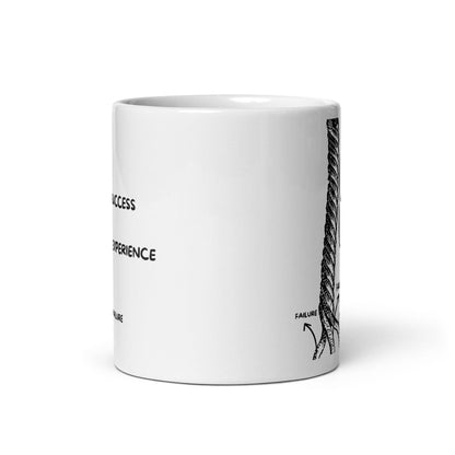 Failure Experience Success Glossy Printed Mug