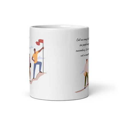 Life is a Journey Glossy Printed Mug