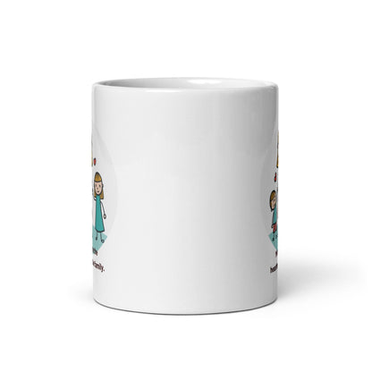 Mothers Are The Heartbeat Of The Family Printed Mug