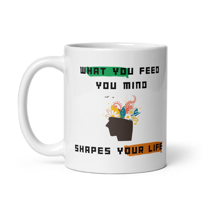 Mindful Living Inspirational Ceramic Mug
