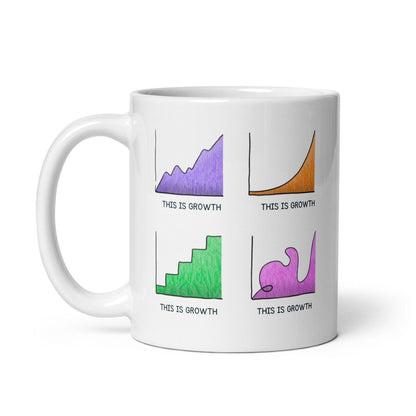 This Is Growth Glossy Mug