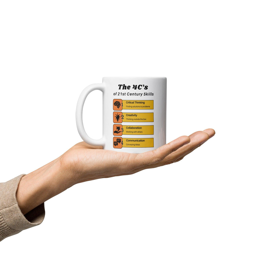 The 4Cs Of 21st Century Skills Ceramic Mug - Inspire Cups