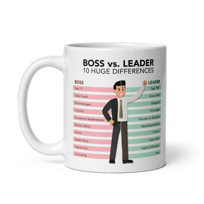 This Is Boss Vs Leader Mug