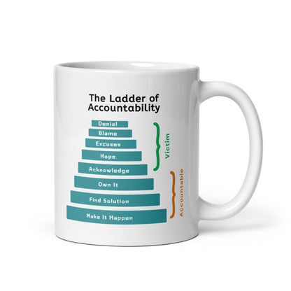 The Ladder Of Accountability Ceramic Mug