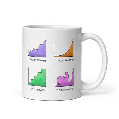 This Is Growth Glossy Mug