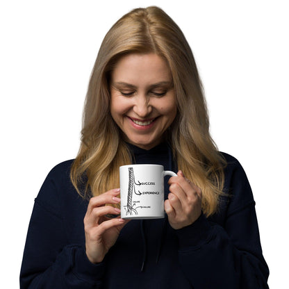 Failure Experience Success Glossy Printed Mug