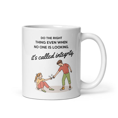 Do The Right Thing Glossy mug
