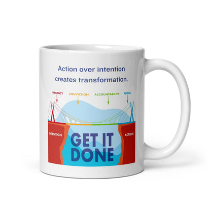Get It Done Quote Printed Mug