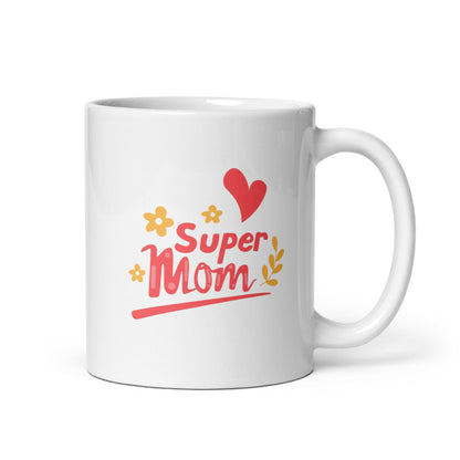 Super Mom Printed Mug