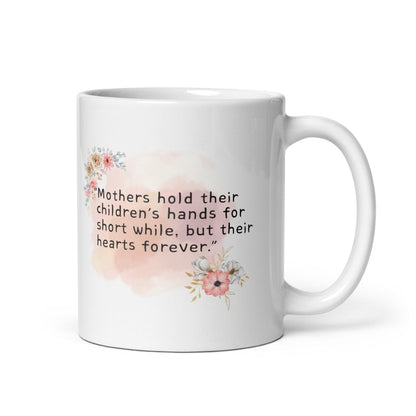Mothers Hold Their Children Hands Printed Mug