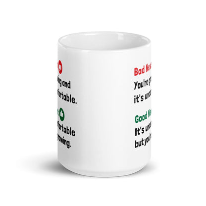 Personal Growth Dual Message Ceramic Mug