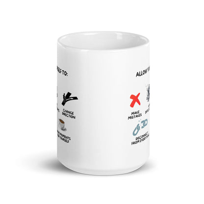 Allow Yourself To Ceramic Mug