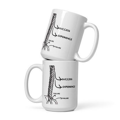 Failure Experience Success Glossy Printed Mug