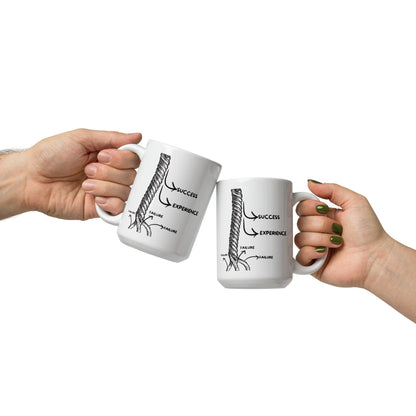 Failure Experience Success Glossy Printed Mug