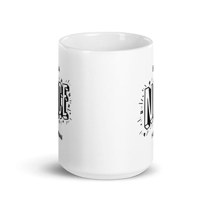 Be A Nice Human Glossy Mug