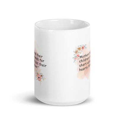 Mothers Hold Their Children Hands Printed Mug