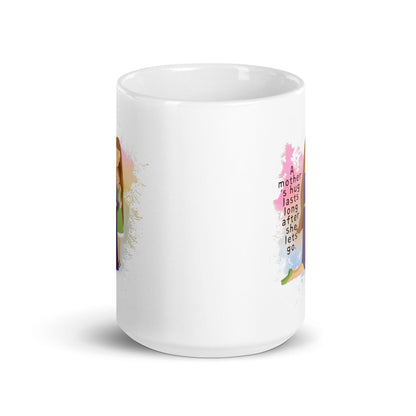 A Mothers Hug Quote Printed Mug