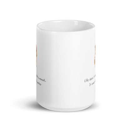 Life Doesnt Come With A Manual Printed Mug