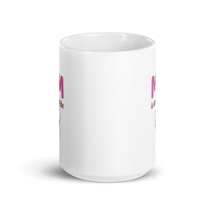 Mom The Core Of The Family Printed Mug