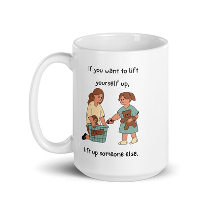 Empathy And Illustrated Ceramic Mug
