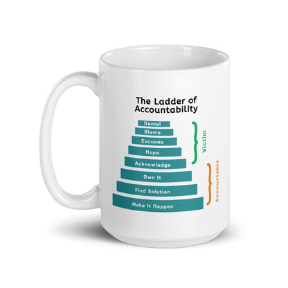 The Ladder Of Accountability Ceramic Mug