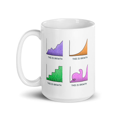 This Is Growth Glossy Mug