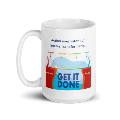 Get It Done Quote Printed Mug