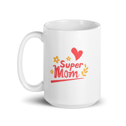 Super Mom Printed Mug