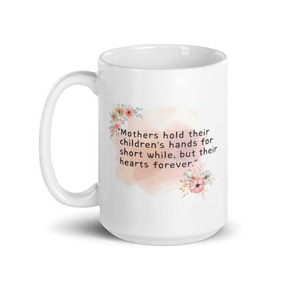 Mothers Hold Their Children Hands Printed Mug