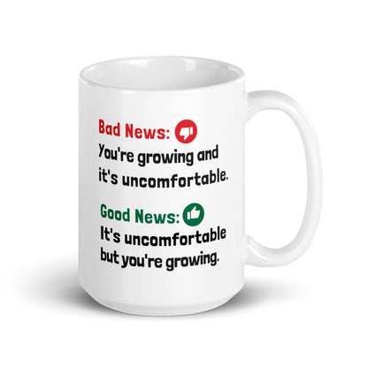 Personal Growth Dual Message Ceramic Mug