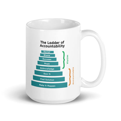 The Ladder Of Accountability Ceramic Mug