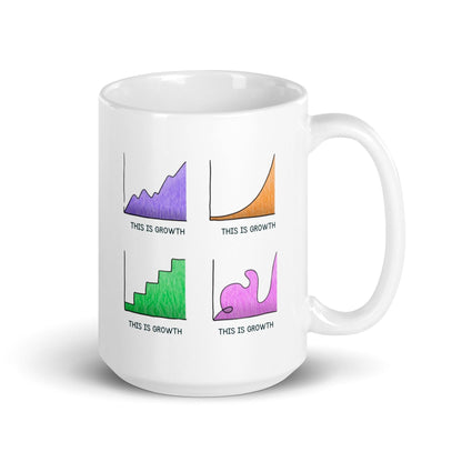 This Is Growth Glossy Mug