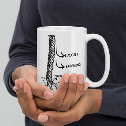 Failure Experience Success Glossy Printed Mug