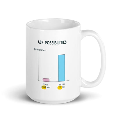Ask Possibilities Glossy Mug
