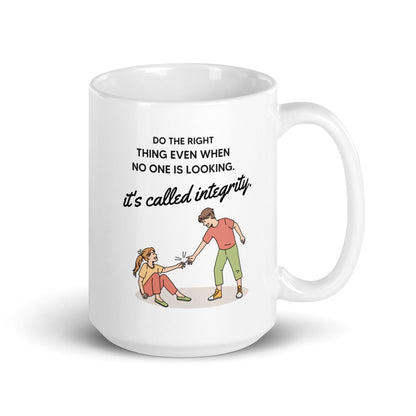 Do The Right Thing Glossy mug
