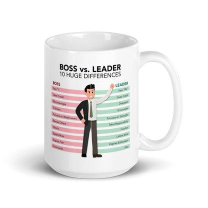 This Is Boss Vs Leader Mug