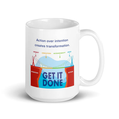 Get It Done Quote Printed Mug