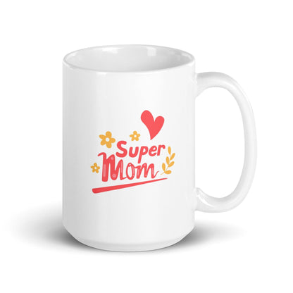 Super Mom Printed Mug