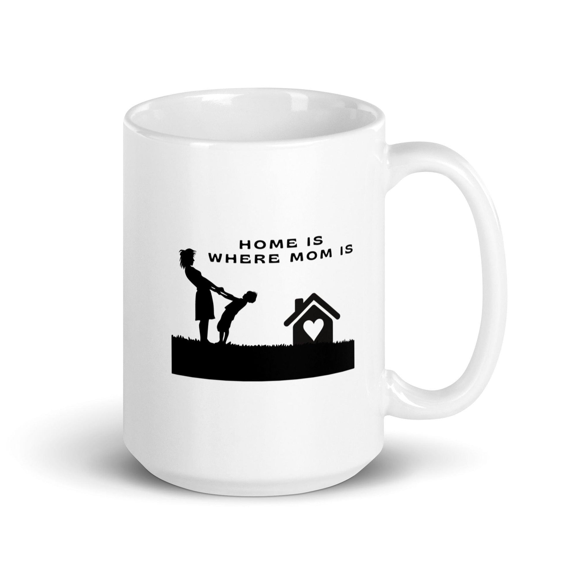 Home Is Where Mom Is Printed Mug - Inspire Cups