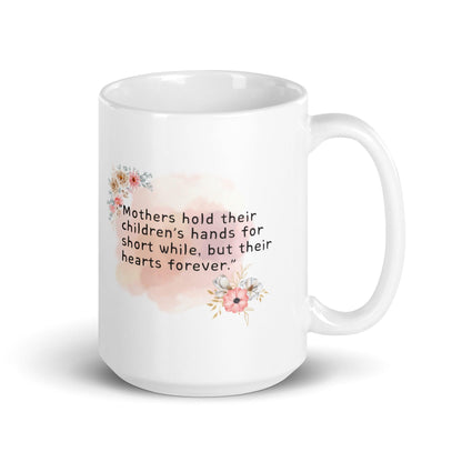 Mothers Hold Their Children Hands Printed Mug