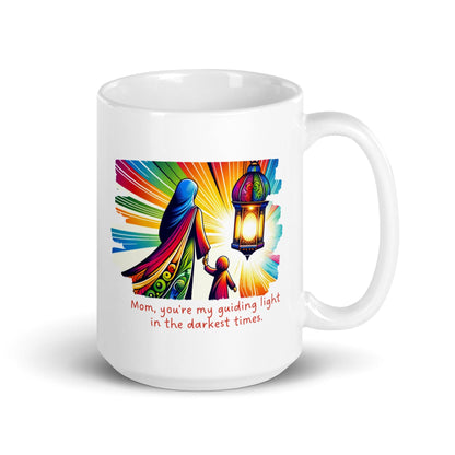 Mom You are My Guiding Light In The Darkest Times Printed Mug