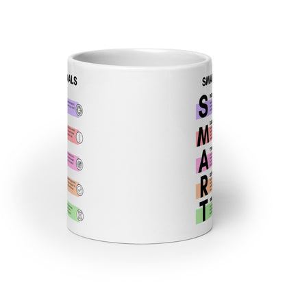 Smart Goals Framework Ceramic Mug