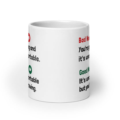 Personal Growth Dual Message Ceramic Mug